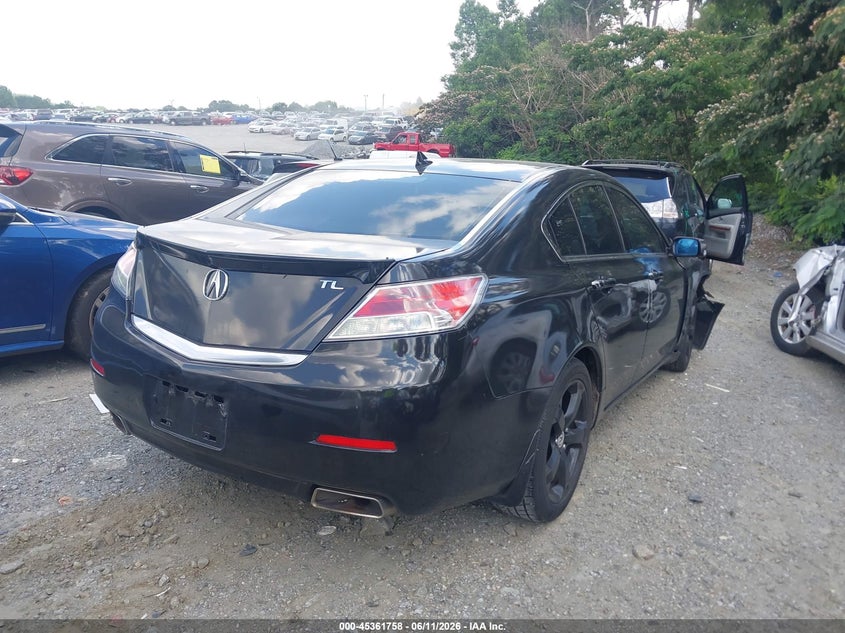 2010 Acura Tl VIN 19UUA8F55AA015882 IAAI salvage auction — RIGHT FRONT, Salvage (Georgia), sold $725 on 2026-07-24 (photo 4)