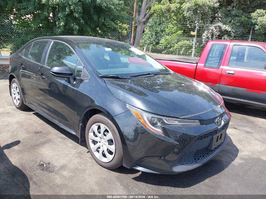 2022 Toyota Corolla VIN 5YFEPMAE6NP345467 IAAI salvage auction — REAR END, Salvage Title, sold $5,300 on 2026-07-23 (photo 1)
