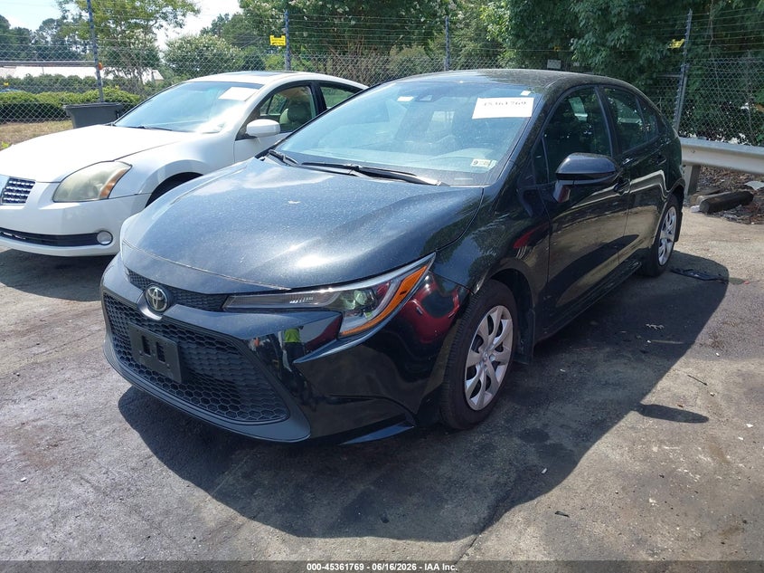 2022 Toyota Corolla VIN 5YFEPMAE6NP345467 IAAI salvage auction — REAR END, Salvage Title, sold $5,300 on 2026-07-23 (photo 2)