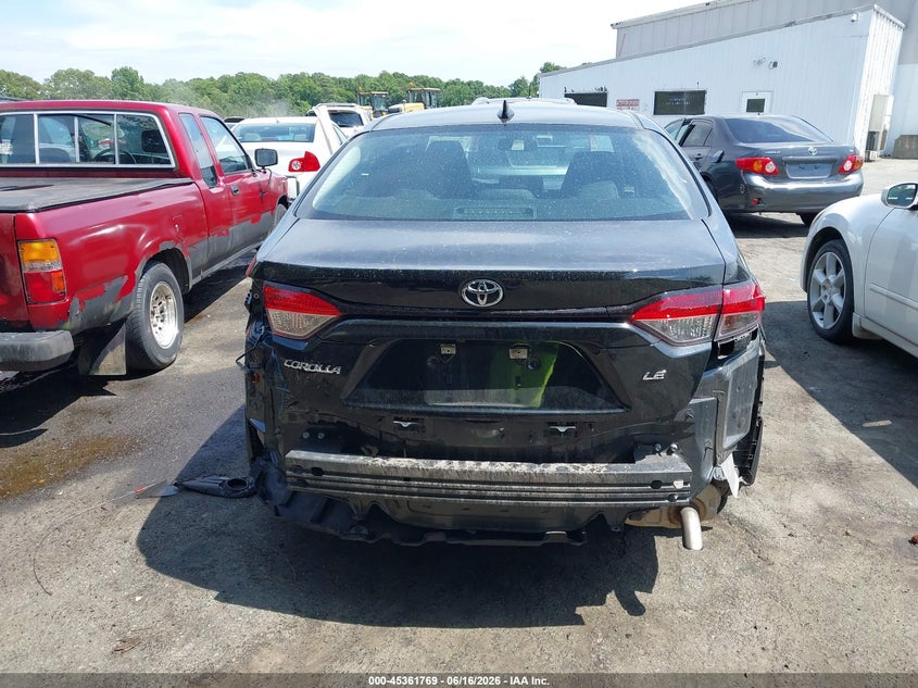 2022 Toyota Corolla VIN 5YFEPMAE6NP345467 IAAI salvage auction — REAR END, Salvage Title, sold $5,300 on 2026-07-23 (photo 6)