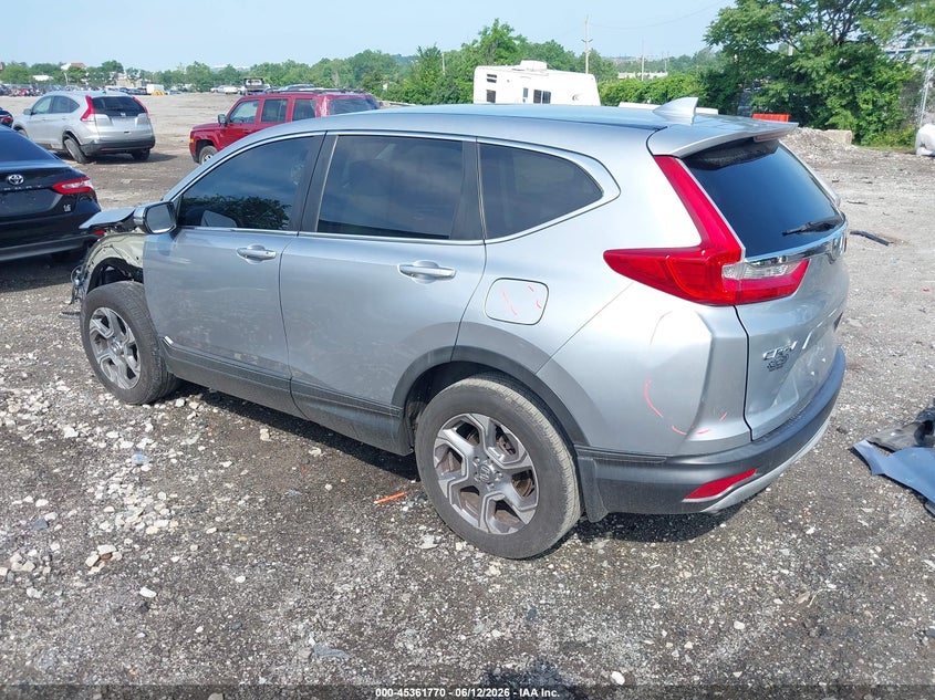2018 Honda Cr-v VIN 7FARW2H54JE017019 IAAI salvage auction — FRONT END, Salvage (Pennsylvania), sold $5,700 on 2026-07-17 (photo 3)