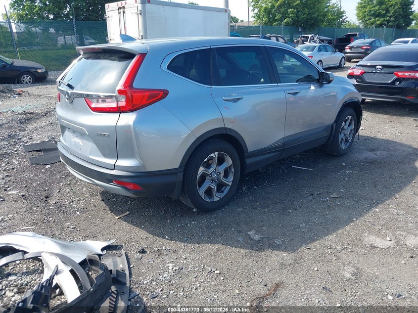 2018 Honda Cr-v VIN 7FARW2H54JE017019 IAAI salvage auction — FRONT END, Salvage (Pennsylvania), sold $5,700 on 2026-07-17 (photo 4)