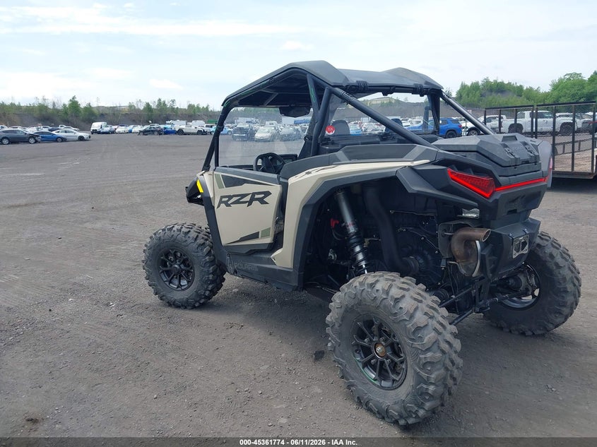 2026 Polaris VIN 3NSNET996TF206051 IAAI salvage auction — ROLLOVER, Salvage (Pennsylvania), sold $8,500 on 2026-08-25 (photo 3)