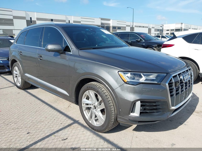 2022 Audi Q7 VIN WA1LXBF72ND004019 — IAAI salvage auction photo