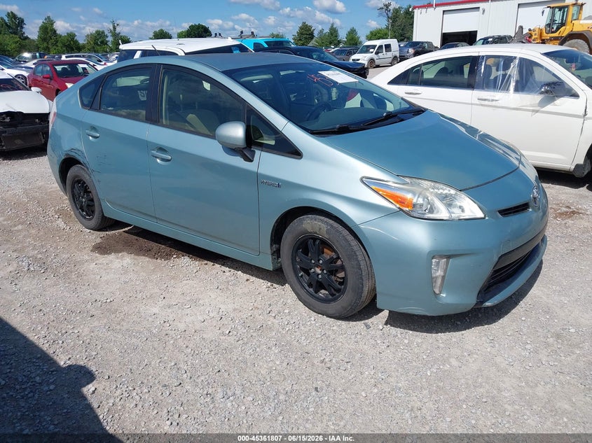 2013 Toyota Prius VIN JTDKN3DUXD5641822 IAAI salvage auction — LEFT FRONT, Salvage (Idaho), sold $1,600 on 2026-07-06 (photo 1)