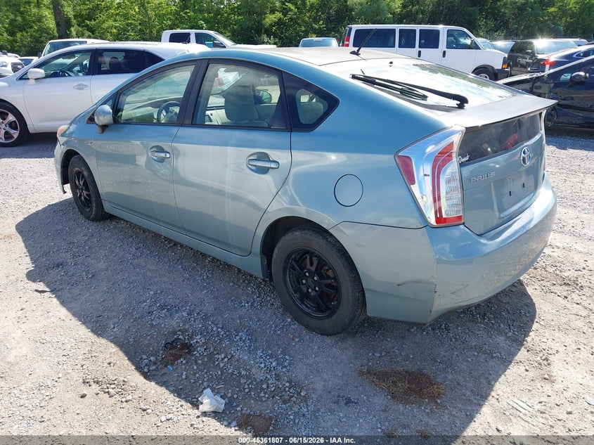 2013 Toyota Prius VIN JTDKN3DUXD5641822 IAAI salvage auction — LEFT FRONT, Salvage (Idaho), sold $1,600 on 2026-07-06 (photo 3)