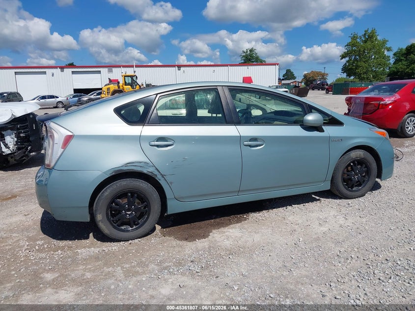 2013 Toyota Prius VIN JTDKN3DUXD5641822 IAAI salvage auction — LEFT FRONT, Salvage (Idaho), sold $1,600 on 2026-07-06 (photo 6)