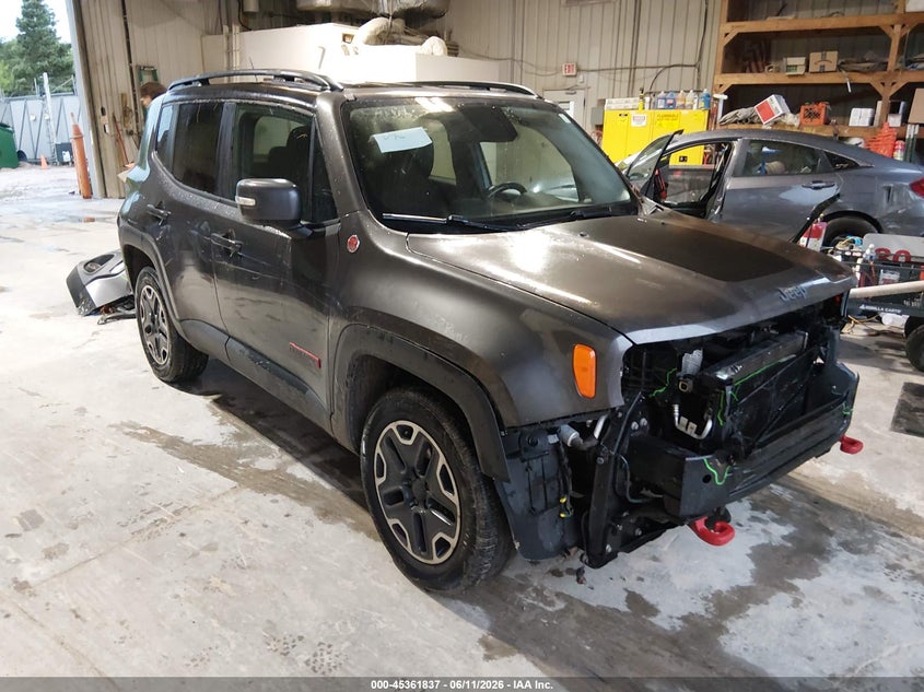 2016 Jeep Renegade VIN ZACCJBCT9GPD55264 IAAI salvage auction — FRONT END, Salvage Title, sold $1,475 on 2026-07-15 (photo 1)
