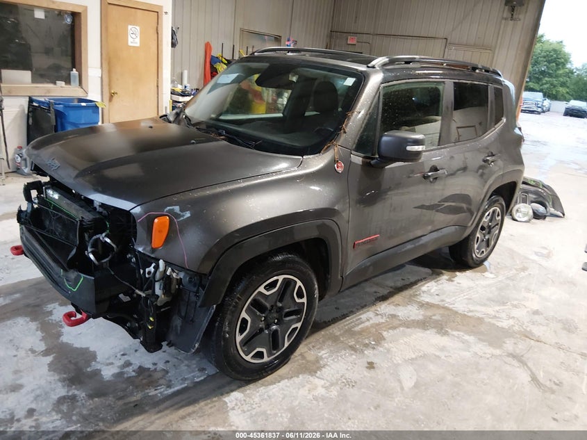 2016 Jeep Renegade VIN ZACCJBCT9GPD55264 IAAI salvage auction — FRONT END, Salvage Title, sold $1,475 on 2026-07-15 (photo 2)