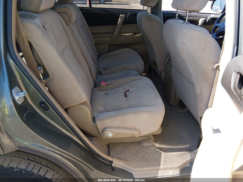 2008 Toyota Highlander VIN JTEDS41A282008641 IAAI salvage auction — LEFT REAR, Salvage (Ohio), sold $1,650 on 2026-07-09 (photo 8)