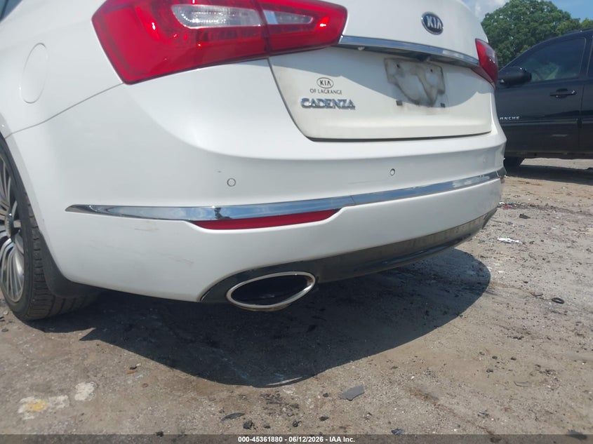2015 Kia Cadenza VIN KNALN4D73F5174442 IAAI salvage auction — REAR END, Salvage (Georgia), sold $1,650 on 2026-07-10 (photo 6)