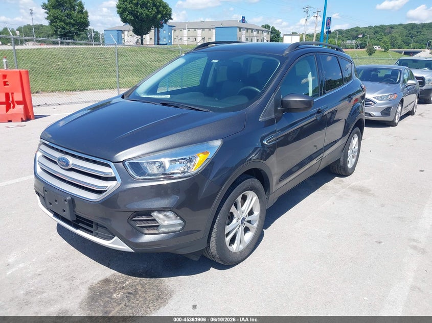 2018 Ford Escape VIN 1FMCU9GD8JUD08831 IAAI salvage auction — HAIL, SF97 (Illinois), sold $8,600 on 2026-07-09 (photo 2)