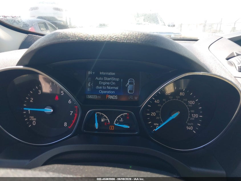 2018 Ford Escape VIN 1FMCU9GD8JUD08831 IAAI salvage auction — HAIL, SF97 (Illinois), sold $8,600 on 2026-07-09 (photo 7)