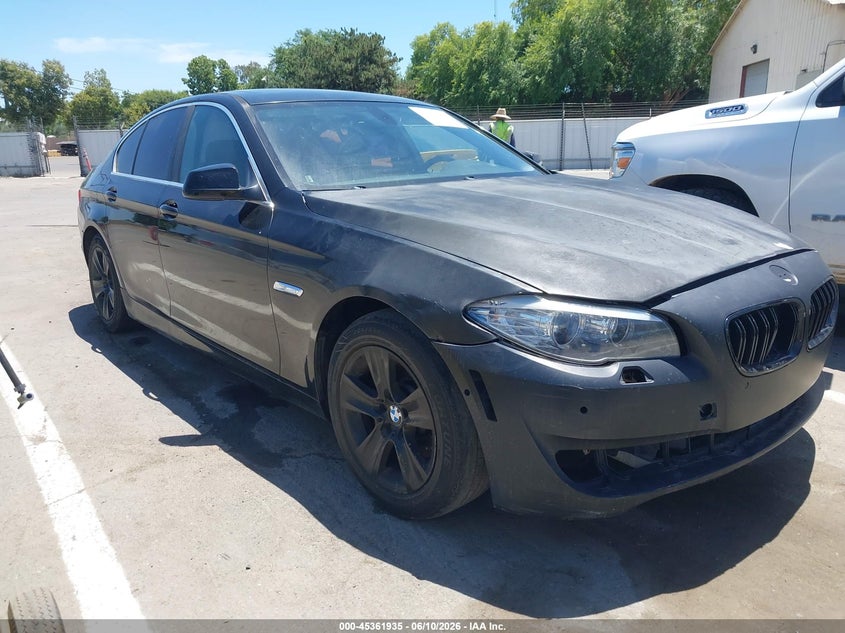 2011 BMW 5 series VIN WBAFR1C58BDS36627 IAAI salvage auction — NORMAL WEAR, Clear - Dealer Only (California), sold $425 on 2026-07-14 (photo 1)