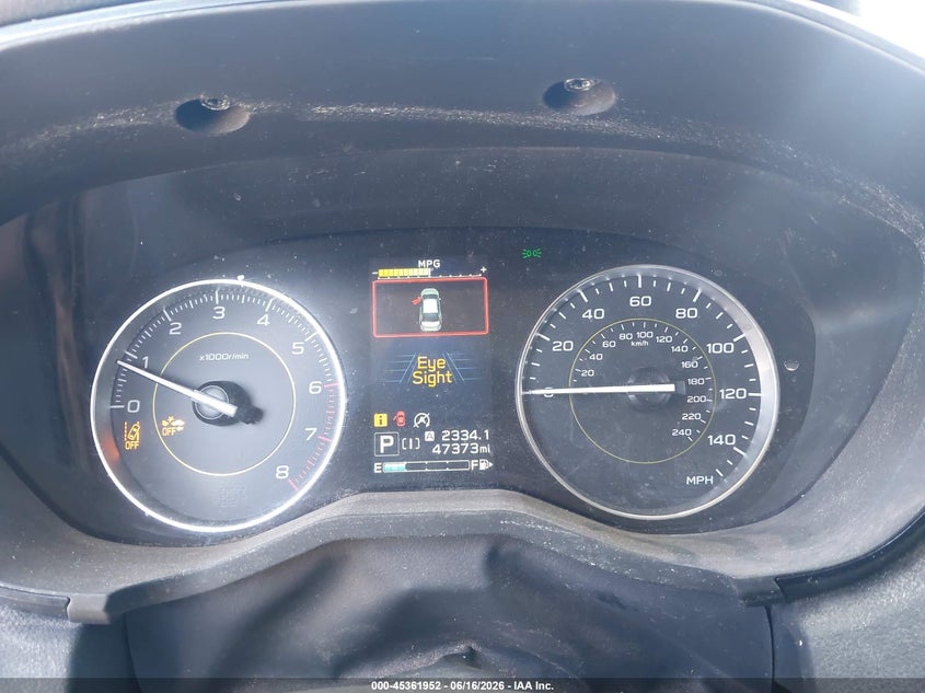 2021 Subaru Xv VIN JF2GTHSC4MH238907 IAAI salvage auction — FRONT END, Salvage (Arizona), sold $7,000 on 2026-07-23 (photo 7)