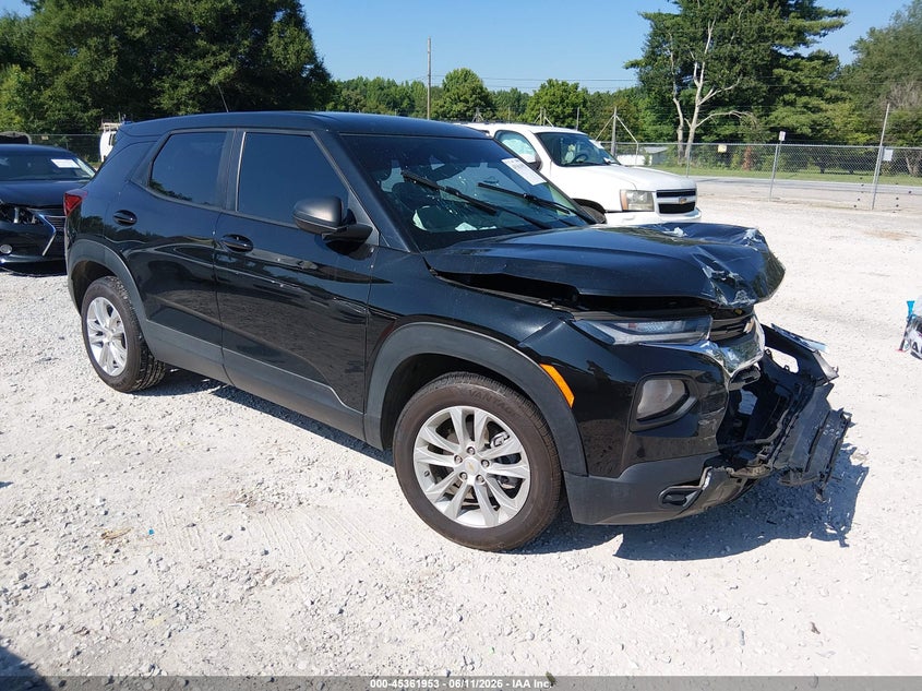 2023 Chevrolet Trailblazer VIN KL79MMS28PB005881 IAAI salvage auction — LEFT FRONT, Salvage (Alabama), sold $925 on 2026-07-29 (photo 1)