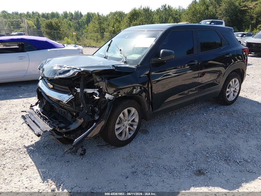 2023 Chevrolet Trailblazer VIN KL79MMS28PB005881 IAAI salvage auction — LEFT FRONT, Salvage (Alabama), sold $925 on 2026-07-29 (photo 2)