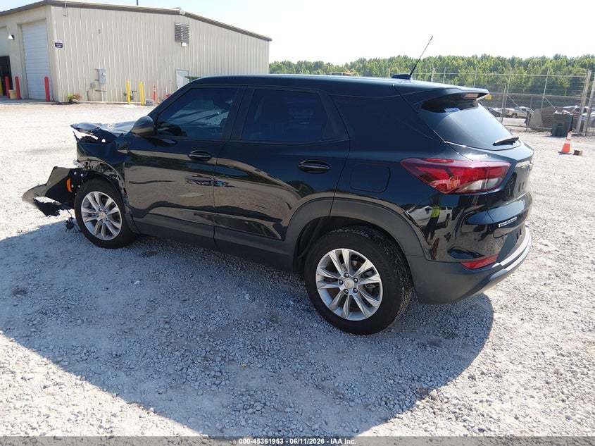 2023 Chevrolet Trailblazer VIN KL79MMS28PB005881 IAAI salvage auction — LEFT FRONT, Salvage (Alabama), sold $925 on 2026-07-29 (photo 3)