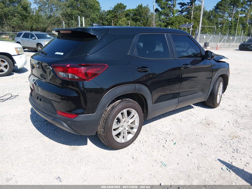2023 Chevrolet Trailblazer VIN KL79MMS28PB005881 IAAI salvage auction — LEFT FRONT, Salvage (Alabama), sold $925 on 2026-07-29 (photo 4)