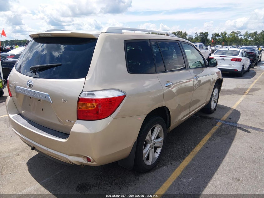 2008 Toyota Highlander VIN JTEES42A682052063 IAAI salvage auction — FRONT END, Salvage (South Carolina), sold $2,600 on 2026-07-22 (photo 4)