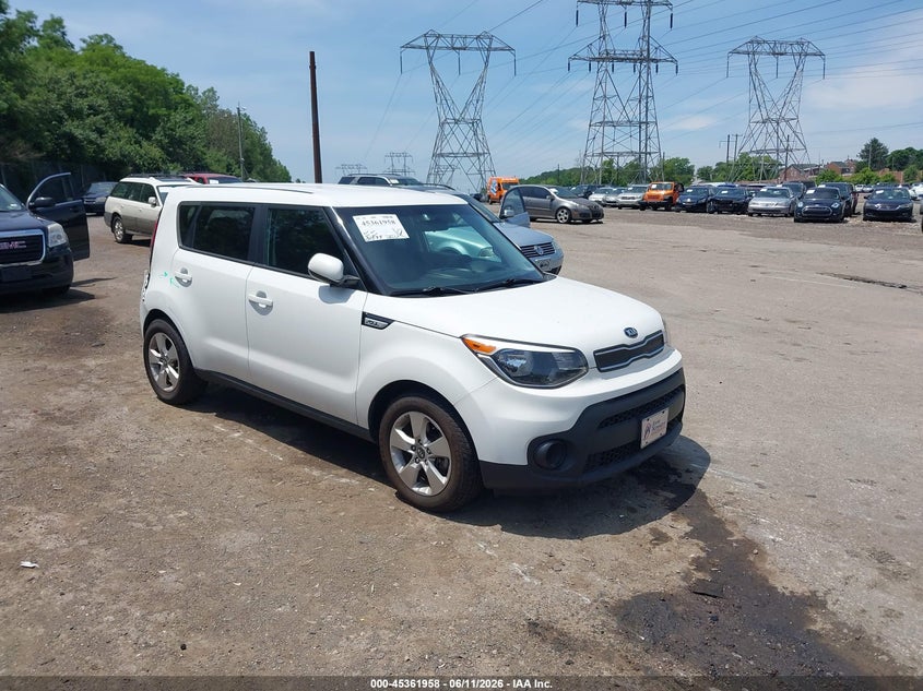 2017 Kia Soul VIN KNDJN2A29H7428685 IAAI salvage auction — REAR END, Salvage (Pennsylvania), sold $1,775 on 2026-07-17 (photo 1)