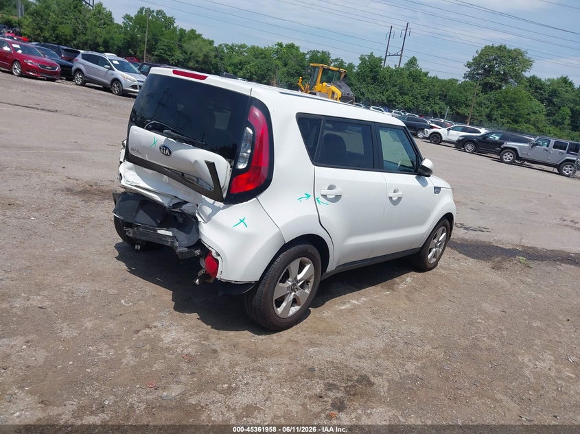 2017 Kia Soul VIN KNDJN2A29H7428685 IAAI salvage auction — REAR END, Salvage (Pennsylvania), sold $1,775 on 2026-07-17 (photo 4)