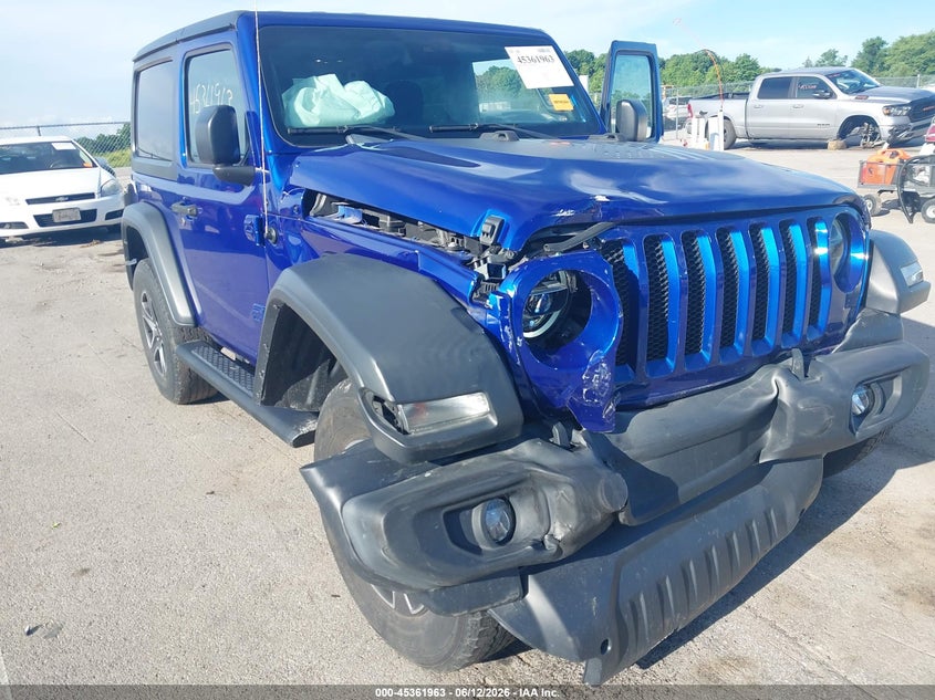2020 Jeep Wrangler / VIN 1C4GJXAN6LW246955 IAAI salvage auction — FRONT END, Salvage (Indiana), sold $8,675 on 2026-07-31 (photo 6)