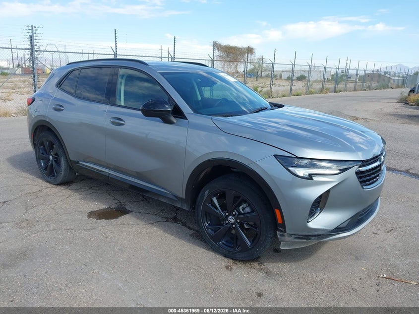 2023 Buick Envision VIN LRBFZMR41PD067088 IAAI salvage auction — FRONT END, Salvage (Arizona), sold $8,500 on 2026-07-23 (photo 1)