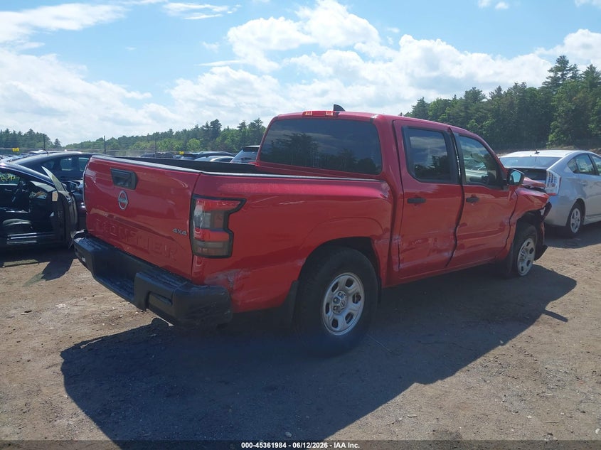 2024 Nissan Navara (frontier) VIN 1N6ED1EK6RN646411 IAAI salvage auction — SIDE, Salvage Title, sold $7,200 on 2026-07-24 (photo 4)