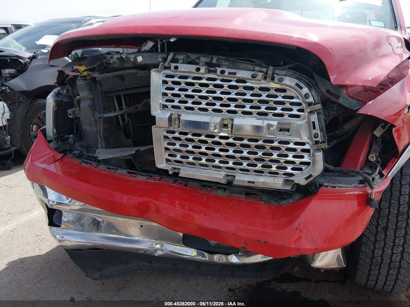2014 Ram 1500 VIN 1C6RR7NT0ES342690 IAAI salvage auction — FRONT END, Original (Texas), sold $3,300 on 2026-07-22 (photo 6)