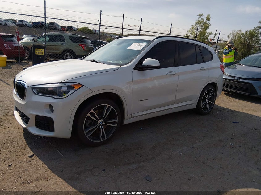 2016 BMW X1 VIN WBXHT3C35G5F64408 IAAI salvage auction — RIGHT REAR, Salvage Title, sold $5,900 on 2026-08-03 (photo 2)