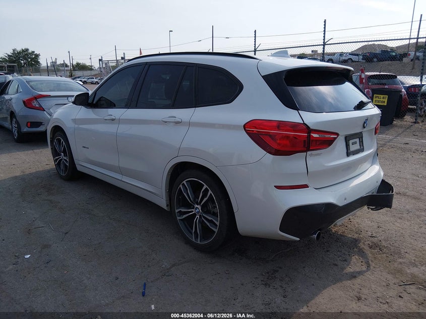 2016 BMW X1 VIN WBXHT3C35G5F64408 IAAI salvage auction — RIGHT REAR, Salvage Title, sold $5,900 on 2026-08-03 (photo 3)