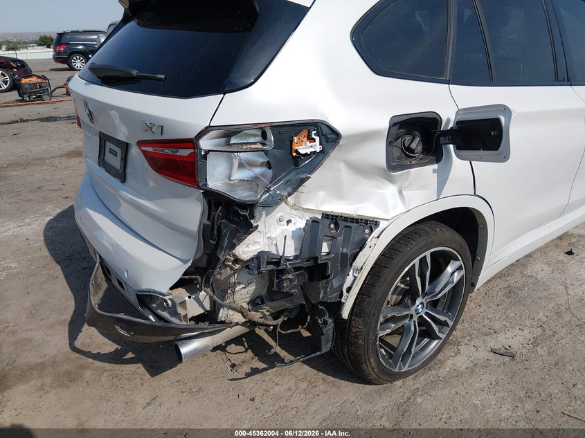 2016 BMW X1 VIN WBXHT3C35G5F64408 IAAI salvage auction — RIGHT REAR, Salvage Title, sold $5,900 on 2026-08-03 (photo 6)