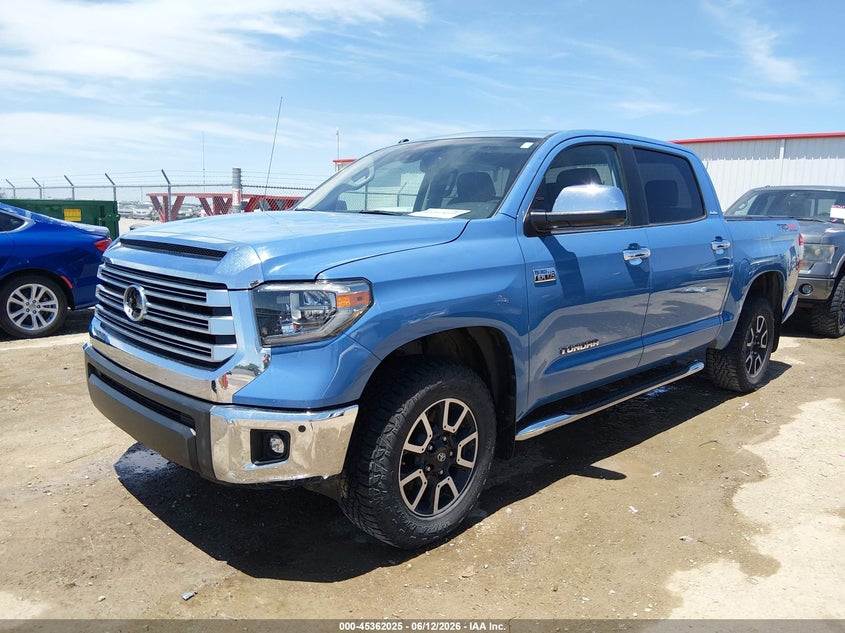 2018 Toyota Tundra VIN 5TFHW5F12JX774838 IAAI salvage auction — HAIL, Salvage (Kansas), sold $22,700 on 2026-07-10 (photo 2)