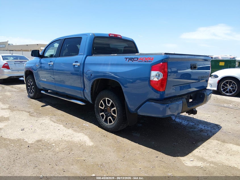 2018 Toyota Tundra VIN 5TFHW5F12JX774838 IAAI salvage auction — HAIL, Salvage (Kansas), sold $22,700 on 2026-07-10 (photo 3)