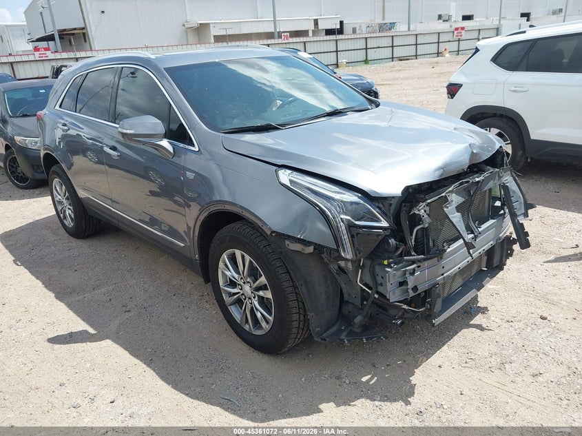 2021 Cadillac Xt5 VIN 1GYKNCRS3MZ185186 IAAI salvage auction — FRONT END, Original (Texas), sold $2,050 on 2026-07-23 (photo 1)