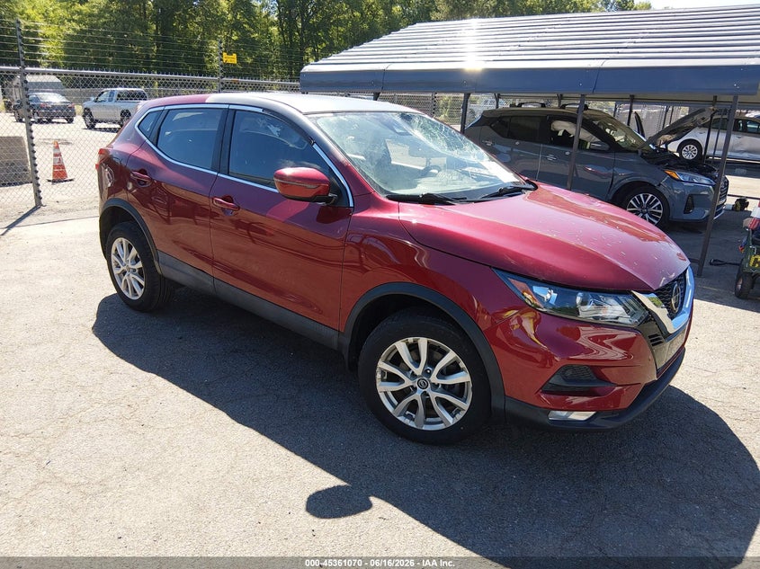 2020 Nissan Rogue VIN JN1BJ1CW1LW367960 IAAI salvage auction — STORM DAMAGE, Salvage Title, sold $4,500 on 2026-07-30 (photo 1)
