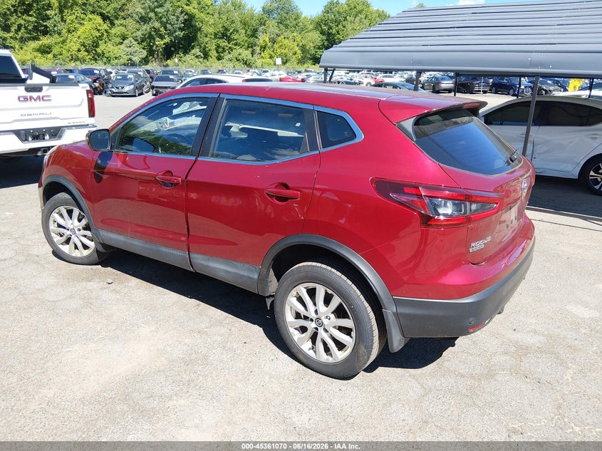 2020 Nissan Rogue VIN JN1BJ1CW1LW367960 IAAI salvage auction — STORM DAMAGE, Salvage Title, sold $4,500 on 2026-07-30 (photo 3)