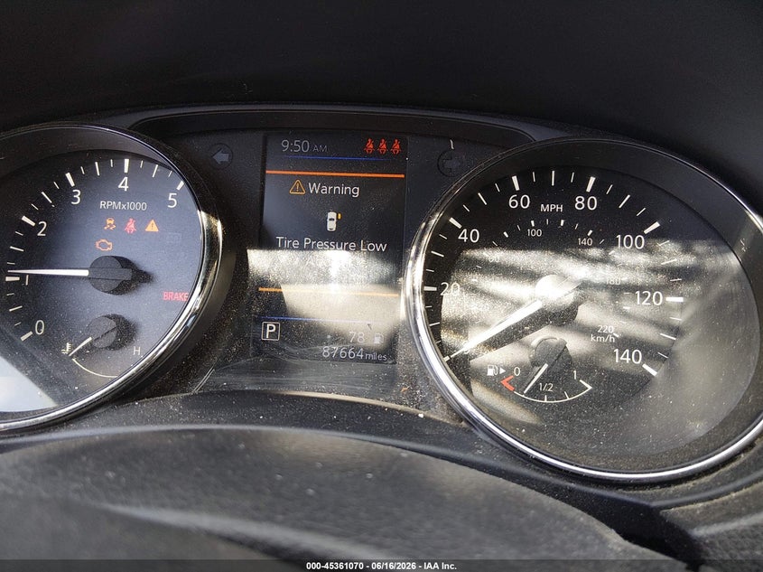 2020 Nissan Rogue VIN JN1BJ1CW1LW367960 IAAI salvage auction — STORM DAMAGE, Salvage Title, sold $4,500 on 2026-07-30 (photo 7)