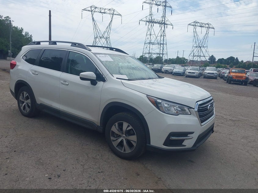 2019 Subaru Ascent VIN 4S4WMABDXK3437442 IAAI salvage auction — REAR END, Salvage (Pennsylvania), sold $4,200 on 2026-07-09 (photo 1)