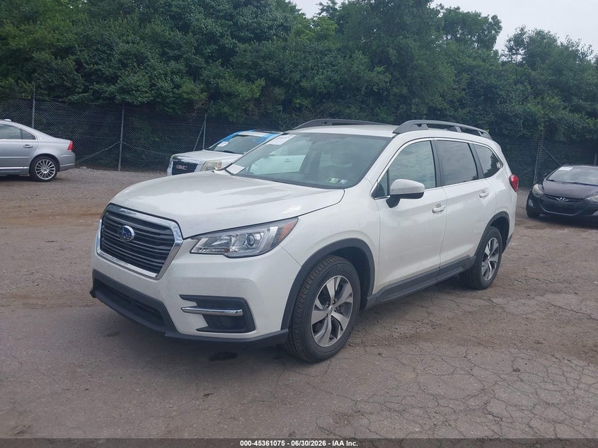 2019 Subaru Ascent VIN 4S4WMABDXK3437442 IAAI salvage auction — REAR END, Salvage (Pennsylvania), sold $4,200 on 2026-07-09 (photo 2)