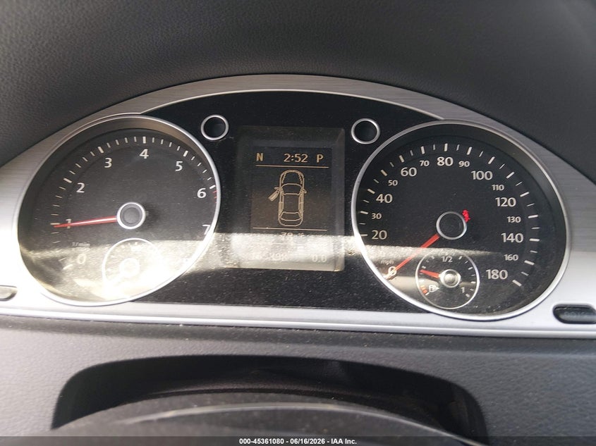 2013 Volkswagen Passat cc VIN WVWBN7AN7DE505555 IAAI salvage auction — FRONT END, Salvage (West Virginia), sold $500 on 2026-07-18 (photo 7)