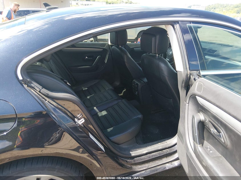 2013 Volkswagen Passat cc VIN WVWBN7AN7DE505555 IAAI salvage auction — FRONT END, Salvage (West Virginia), sold $500 on 2026-07-18 (photo 8)