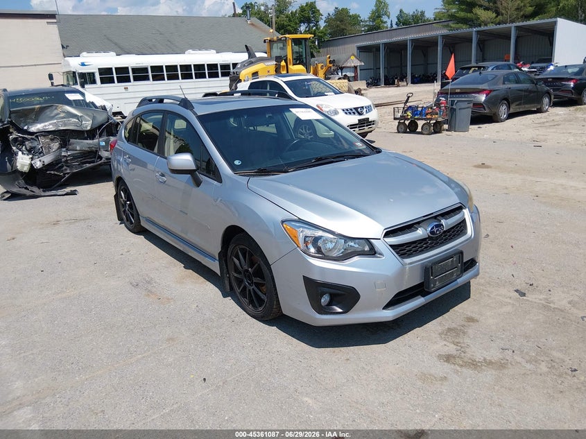 2013 Subaru Impreza VIN JF1GPAS61D2886024 IAAI salvage auction — NORMAL WEAR, Original (New Hampshire), sold $375 on 2026-07-29 (photo 1)