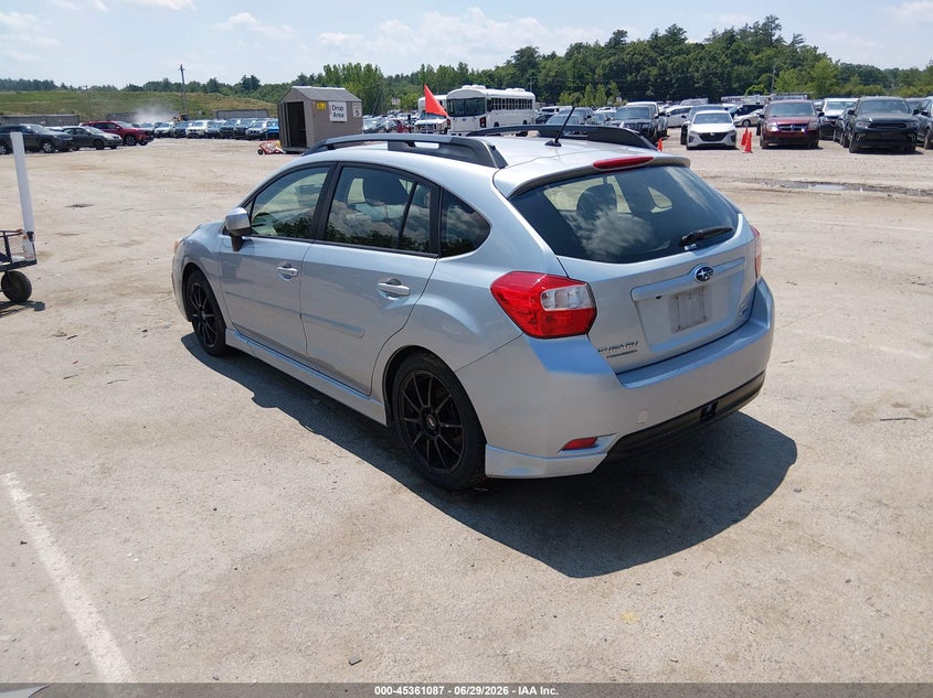2013 Subaru Impreza VIN JF1GPAS61D2886024 IAAI salvage auction — NORMAL WEAR, Original (New Hampshire), sold $375 on 2026-07-29 (photo 3)