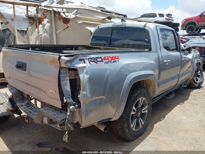 2017 Toyota Tacoma VIN 5TFCZ5AN9HX099009 IAAI salvage auction — ROLLOVER, Non-Repairable (Texas), sold $2,350 on 2026-07-28 (photo 4)