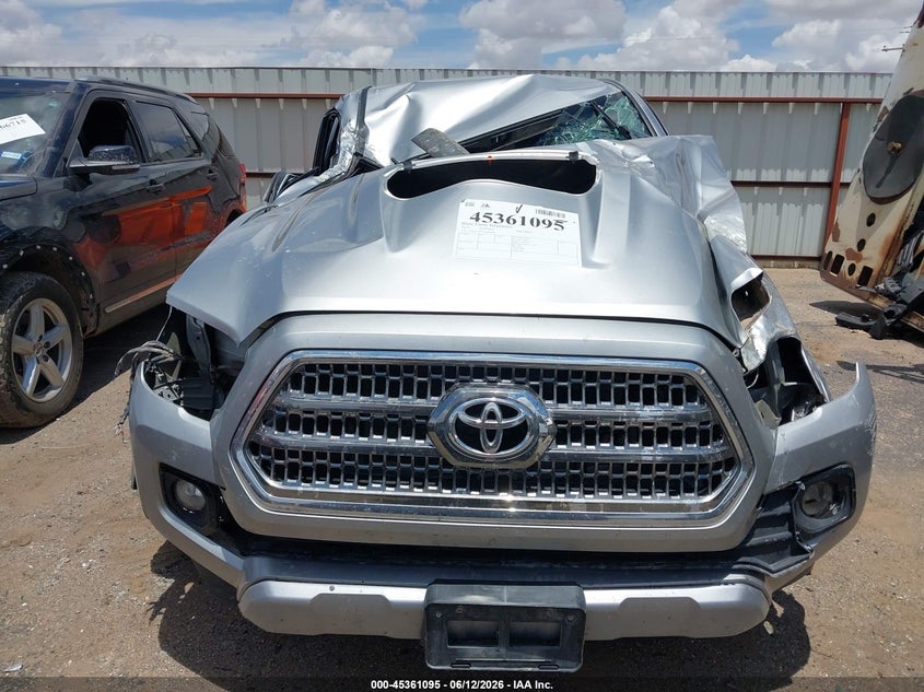 2017 Toyota Tacoma VIN 5TFCZ5AN9HX099009 IAAI salvage auction — ROLLOVER, Non-Repairable (Texas), sold $2,350 on 2026-07-28 (photo 6)