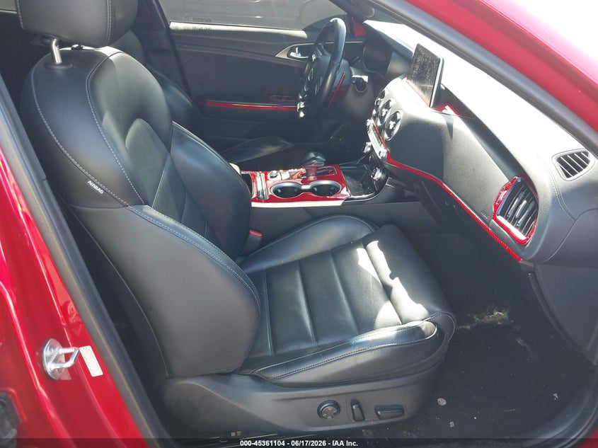2018 Kia Stinger VIN KNAE55LC0J6017385 IAAI salvage auction — WATER/FLOOD, Salvage Title, sold $6,800 on 2026-07-23 (photo 5)