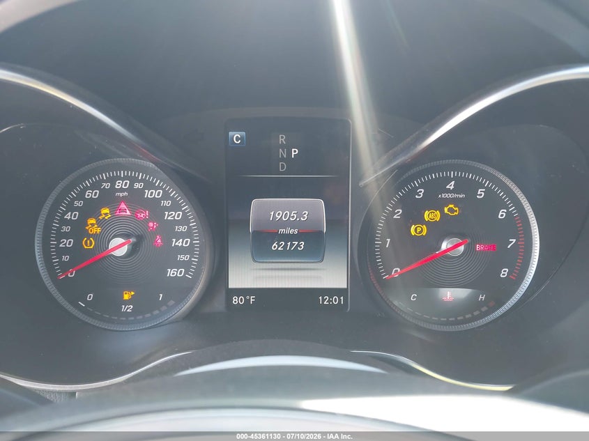 2018 Mercedes-benz C-klasse VIN 55SWF4JB3JU246770 IAAI salvage auction — UNKNOWN, Salvage Title, sold $5,400 on 2026-08-01 (photo 7)