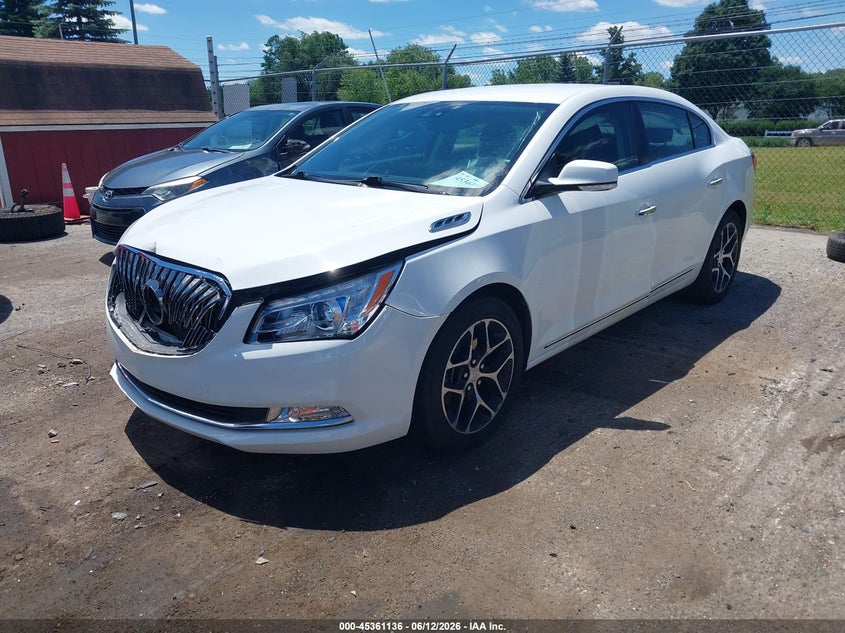 2016 Buick Lacrosse VIN 1G4G45G37GF214812 IAAI salvage auction — FRONT END, Salvage Title, sold $1,250 on 2026-07-18 (photo 2)